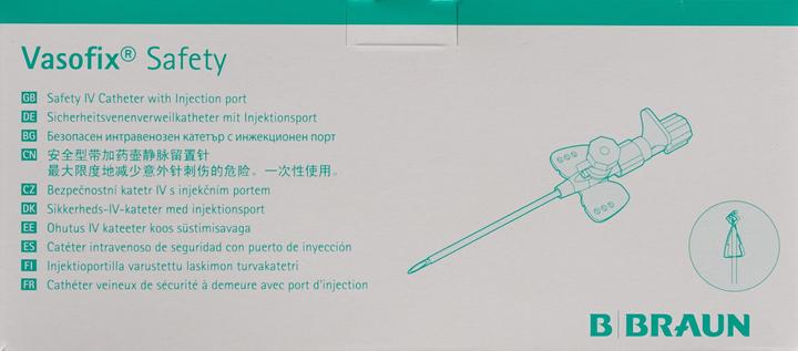 Produktbild B.Braun SAFETY IV-Kanüle 22G 0.9x25mm blau, 50 Stück