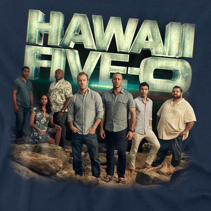 Immagine prodotto Hawaii Five-0 Maglietta Cast Uomo (4XL)