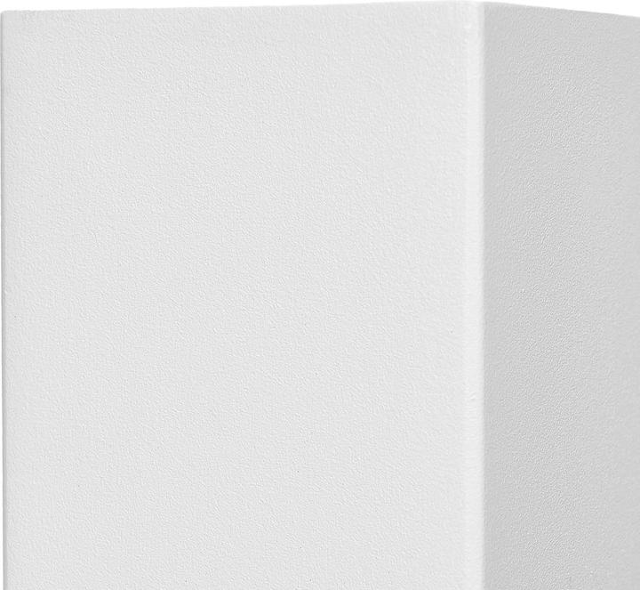 Actual product image Prios Tetje outdoor wall light white angular 16 cm (GU10, IP65)