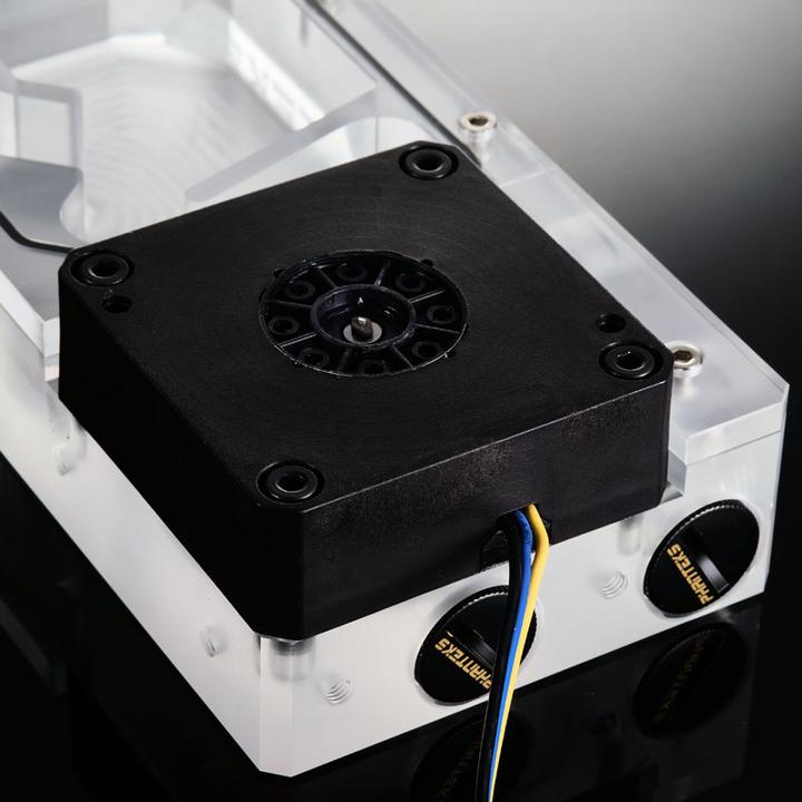 Produktbild Phanteks R160C Reservoir - transparente Acryl-Backplate, DRGB-LED