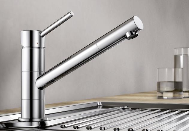 Produktbild Blanco KANO chrom | Niederdruck | Rückflussverhinderer | Keramik Kartusche | Gesicherte Wasserqualit