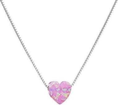 Produktbild Evolution Group Romantic necklace with synthetic opal 12048.3 (L)
