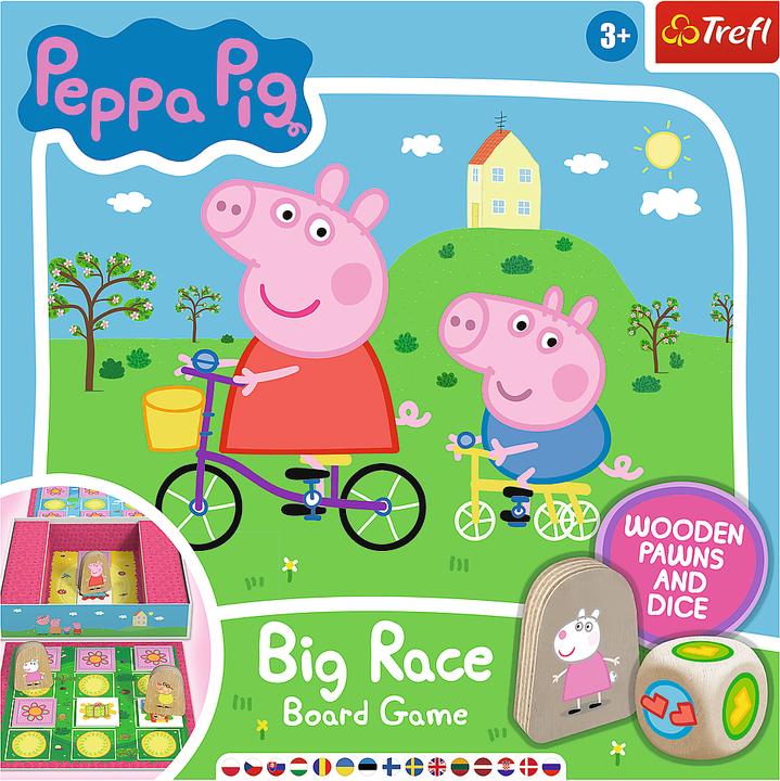 Produktbild Trefl PEPPA PIG Game "Piggy Pepa: The Great Race" (Multilingual)