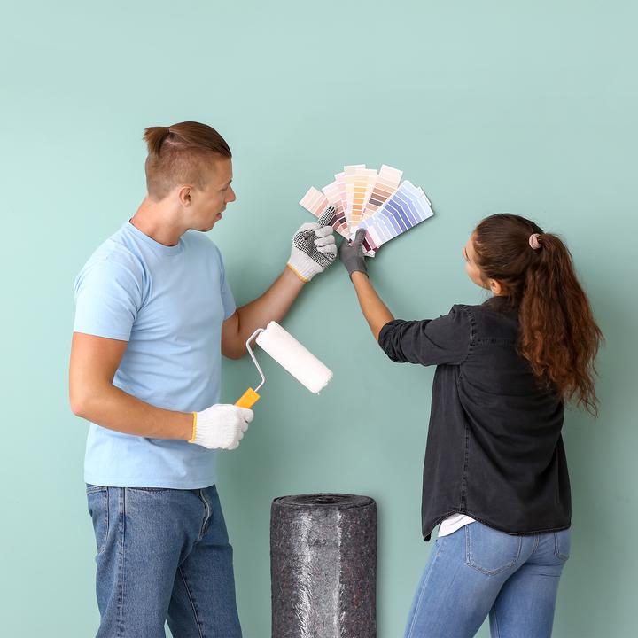 Actual product image Relaxdays painter's fleece (5 m, 100 mm)