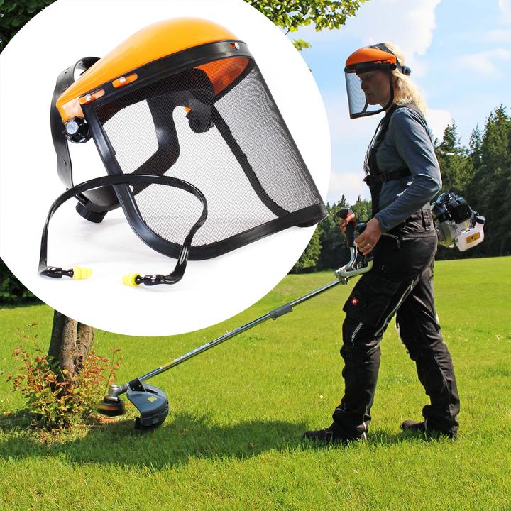 Produktbild Wiltec 3in1 Benzin Multitool 1,9kW Rasentrimmer Freischneider Motorsense Garten (Trimmfaden, Metallschneideblatt)