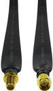 Actual product image Allnet Antenna cable/window feed-through R-SMA(m) <> R-SMA(f) 40cm (Window bushing)
