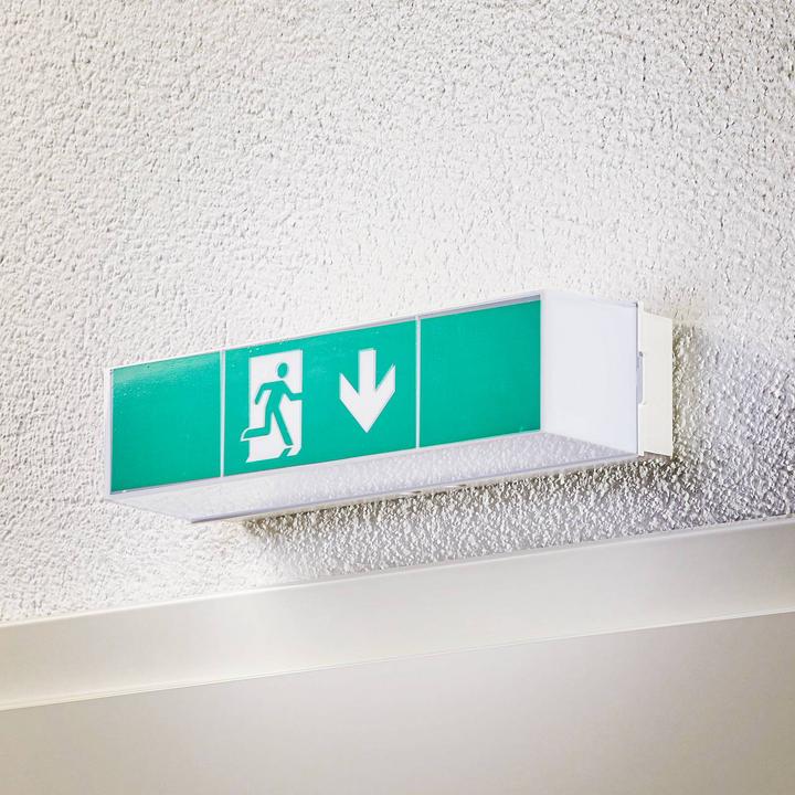 Actual product image Arcchio Nevian LED emergency light, plastic
