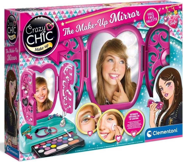 Image du produit Clementoni Miroir de maquillage Crazy Chic D/F/I