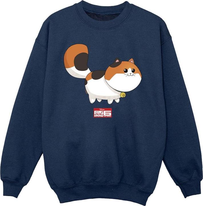 Disney Big Hero 6 Baymax Kitten Pose Sweatshirt Mädchen (128)