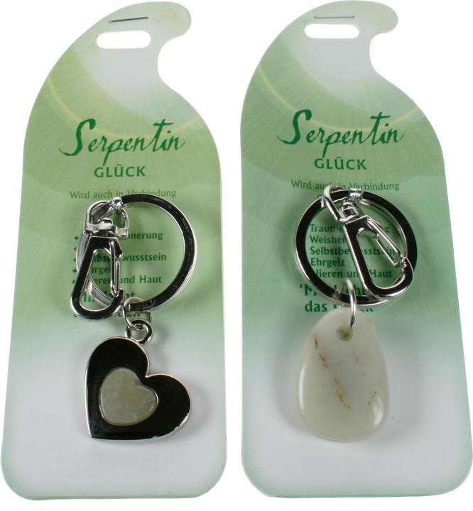 Roost Schlüsselanhänger Glück G235 Serpentin 2 Motive (assortiert) (Serpentin)