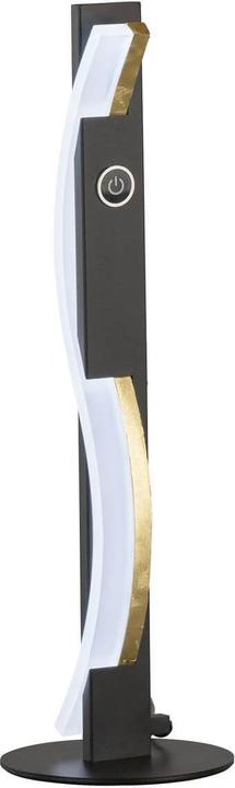 Actual product image Fischer & Honsel Honsel Bridge LED table lamp 8W Tunable white controllable dimmable acrylic sand black 50702