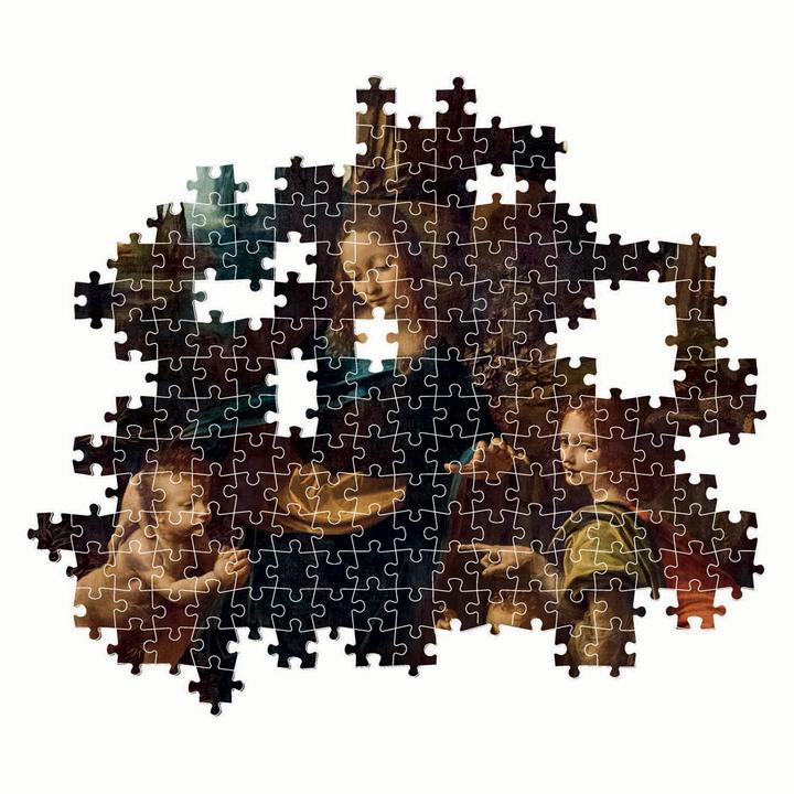Image du produit Clementoni Puzzle OEuvre d'art La Madone dans la grotte, 1000 pièces. (1000 pièces)