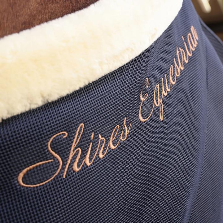 Actual product image Shires Deluxe Standard-Neck Air Motion Horse Cooler Rug (221 cm)