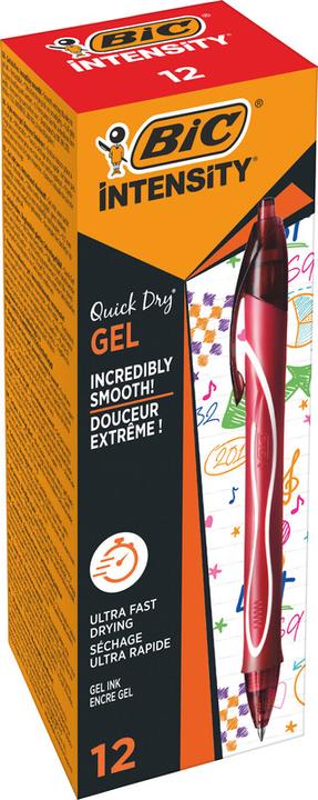 Produktbild Bic Roller Gel-ocity Quick Dry (Rot, 1 x)