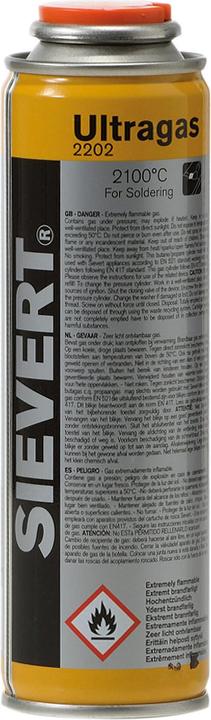 Sievert Gasdose mit Propan / Butan / Propylen für PSI-Brennersystem, 60 g