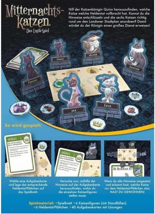 Produktbild Thinkfun Mitternachtskatzen Das Logik-Spiel (Deutsch)