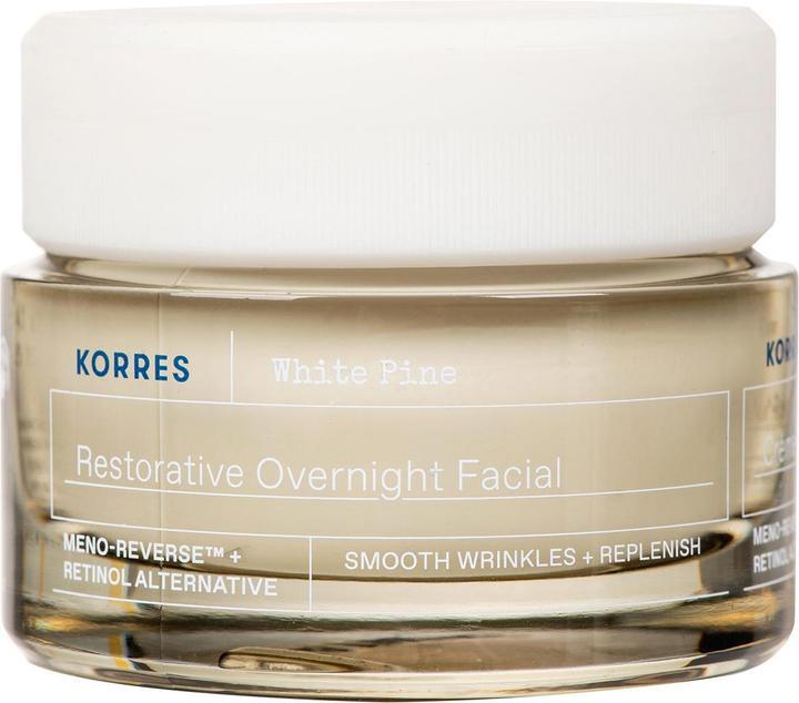 Korres KORRES White Pine Restorative Overnight Facial Cream rehenerujący krem do twarzy na noc 40ml (40 ml)