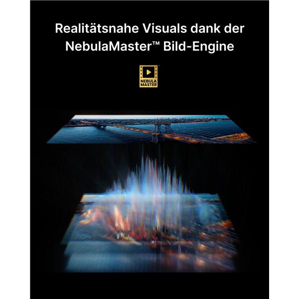Actual product image Nebula Cosmos Laser 4K SE black (UHD, 1800 lm)