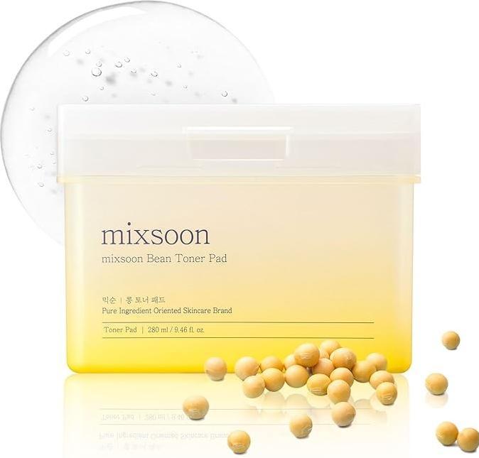 Actual product image Mixsoon Bean Toner Pad Moisturizing Elasticity Exfoliation with Bean Extracts (Cleaning cloths, 280 ml)