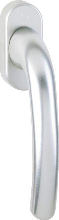 Actual product image Hoppe Window handle Tokyo 0710/U26 Aluminium F1 / natural colour 32 mm standard