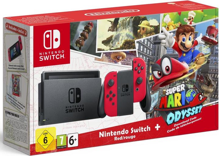 Immagine prodotto Nintendo Bundle limitato Switch + Super Mario Odyssey