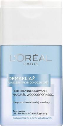 Image du produit L'Oréal Paris L'Oréal - Fluide Démaquillant Doux pour les Yeux et les Lèvres 125Ml (Démaquillant, 125 ml)