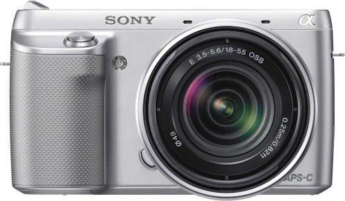 Produktbild Sony NEX-F3, 16.1 MP, FullHD, 18-55mm Kit, Silber