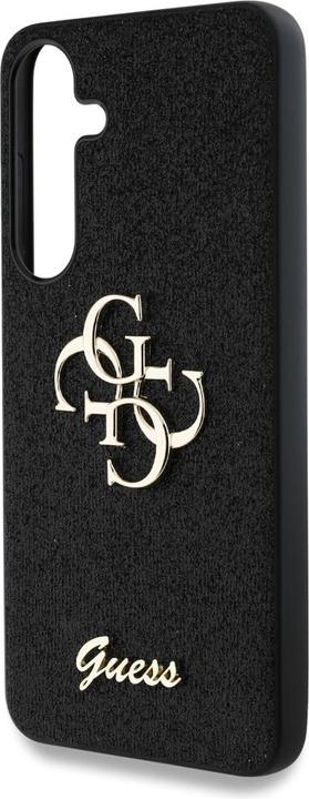 Actual product image Guess Etui Fixed Glitter Big 4G Metal Logo do Samsung Galaxy S25 Plus czarny (Samsung Galaxy S25+)