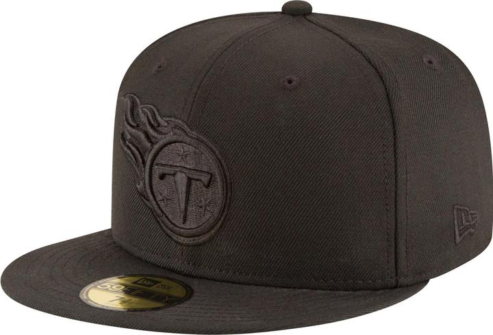 New Era 59Fifty Cap - NFL BLACK Tennessee Titans - 7 3/8 (7 3/8)