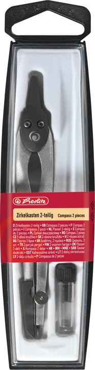 Herlitz Zirkel 223mm Metall 1 Gelenk