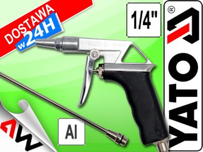 Image du produit Yato YT, chiffon à poussière d'air, pistolet à air comprimé avec rallonge (YT-2373)