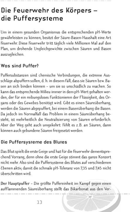 Produktbild Gesund leben in der Säure-Basen-Balance (Deutsch, Christoph Hansen, 2015)