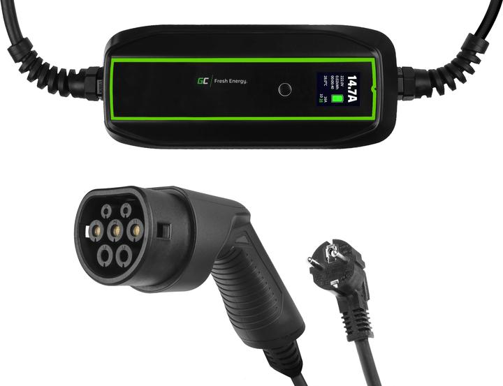 Produktbild GreenCell EV16 (Typ 2, 3.60 kW, 16 A, CEE 7/7)