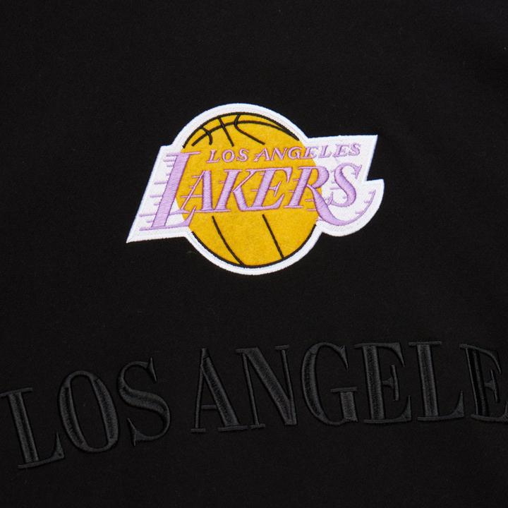 Actual product image Mitchell & Ness Fleece Hoody ORIGINS Los Angeles Lakers - S (S)
