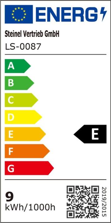 Energielabel Steinel LED-sensor RS D2 (600 lm)