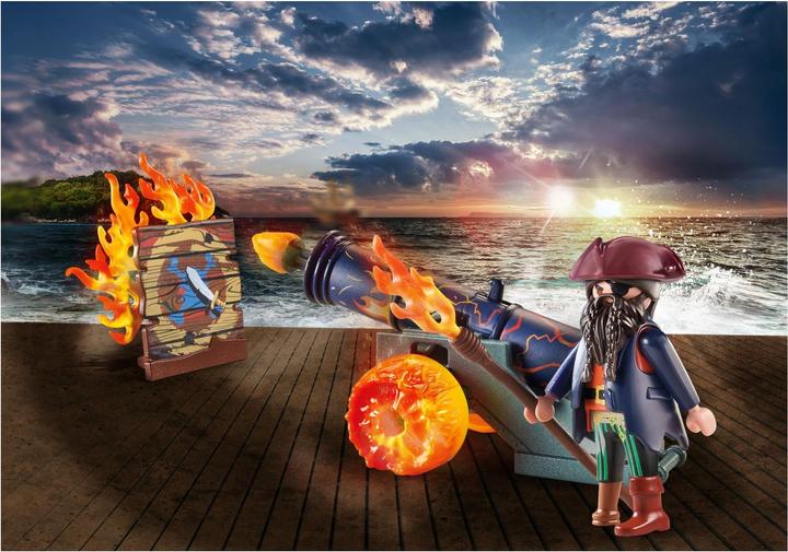 Produktbild Playmobil Pirat mit Kanone (71189, Playmobil Pirates)