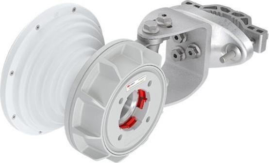 Actual product image RF-Elements HG3-TP-S50 network antenna Horn antenna TwistPort 14.3 dBi