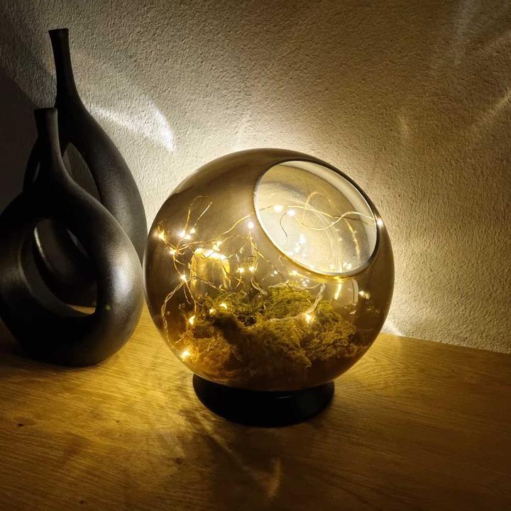 Produktbild s.luce Orb LED-Dekolampe Glaskugel Ornament (2 lm)