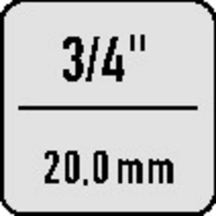 Actual product image Gedore 32 24 socket wrench insert UDProfil (24 mm)