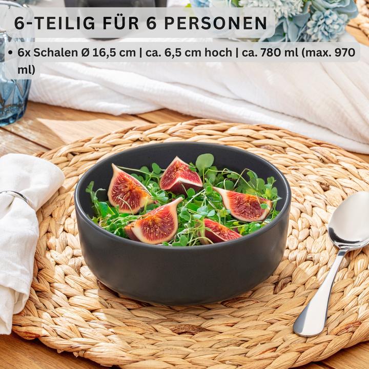 Produktbild Sänger Schalen Set (16.50 cm, 0.78 l, 6 x)