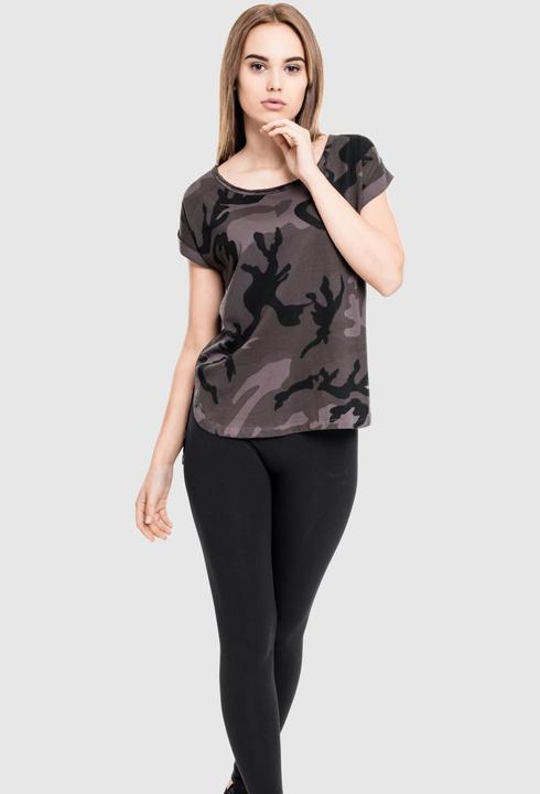 Image du produit Urban Classics Ladies Camo Back Shaped Tee (XL)
