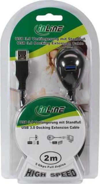 Produktbild InLine USB 3.0 Verlängerung (3 m, USB 3.0)