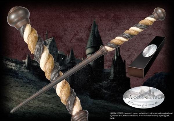 Actual product image Noble Collection Harry Potter Zauberstab Alecto Carrow (Charakter-Edition)