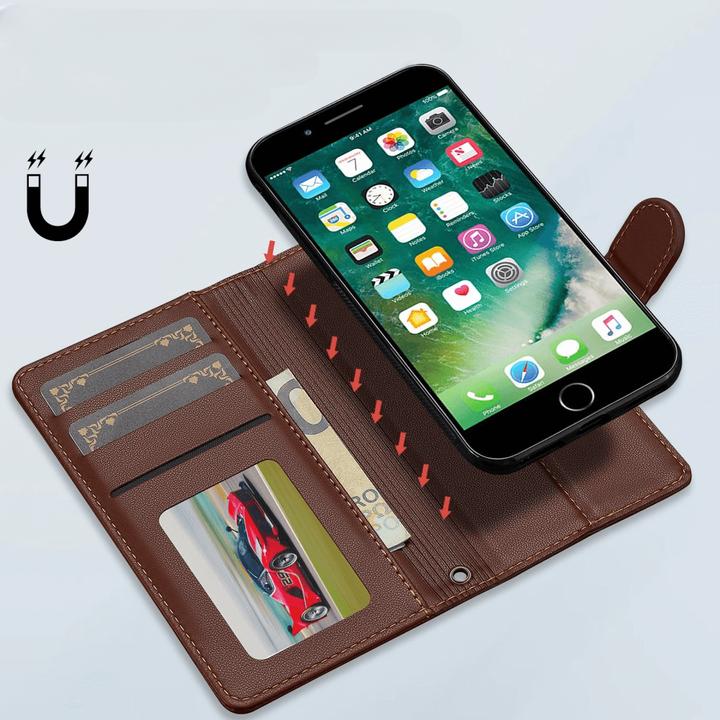 Actual product image LC.Imeeke iPhone SE / 8 / 7 - Teilbare Brieftasche 2-in-1 Handyhülle (Apple iPhone SE (3rd Gen), Apple iPhone 7, Apple iPhone 8, Apple iPhone SE (2nd Gen))