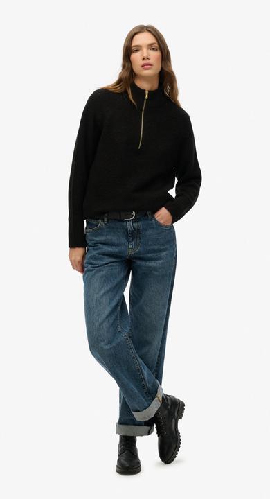 Immagine prodotto Superdry Pullover con colletto zippato per donna (XS)