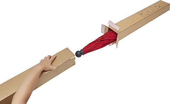 Produktbild kaiserkraft Teleskop-Versandhülse (40 x)
