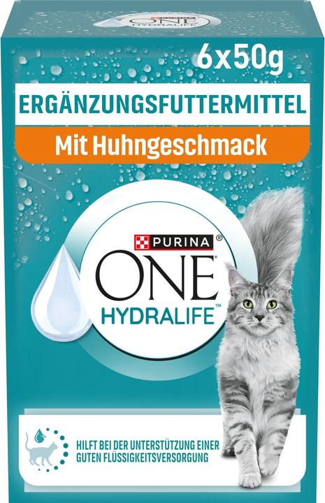 Produktbild Purina ONE Hydralife Huhn (Adult, 6 Stk., 300 g)