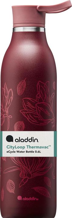 Actual product image Aladdin CityLoop Thermavac eCycle Drink Fl. 0.6L Burgundy Magnolia P. (0.60 l)
