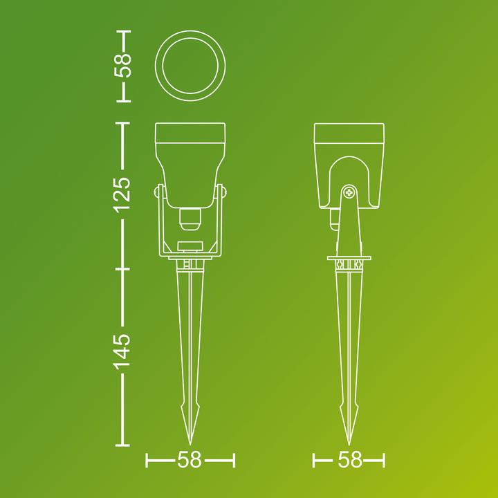 Image du produit Philips Reuel Spot 3er-Set Niedervolt