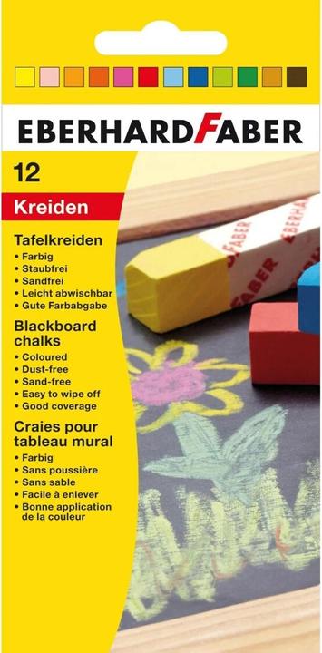 Actual product image EberhardFaber Blackboard chalk (Multicoloured, 12 x)